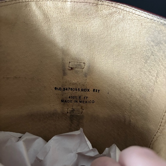 FRYE | Women's Jayden Button Tall Knee High Leather Riding Boot Red Brown 6.5B - Picture 14 of 14